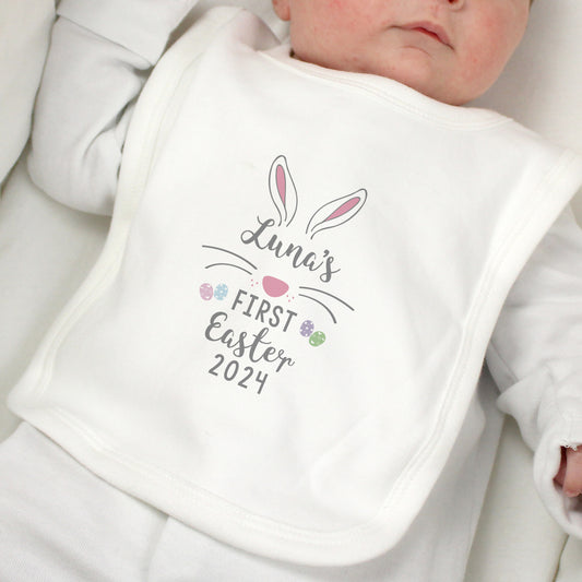 Personalised First Easter Baby's Bib